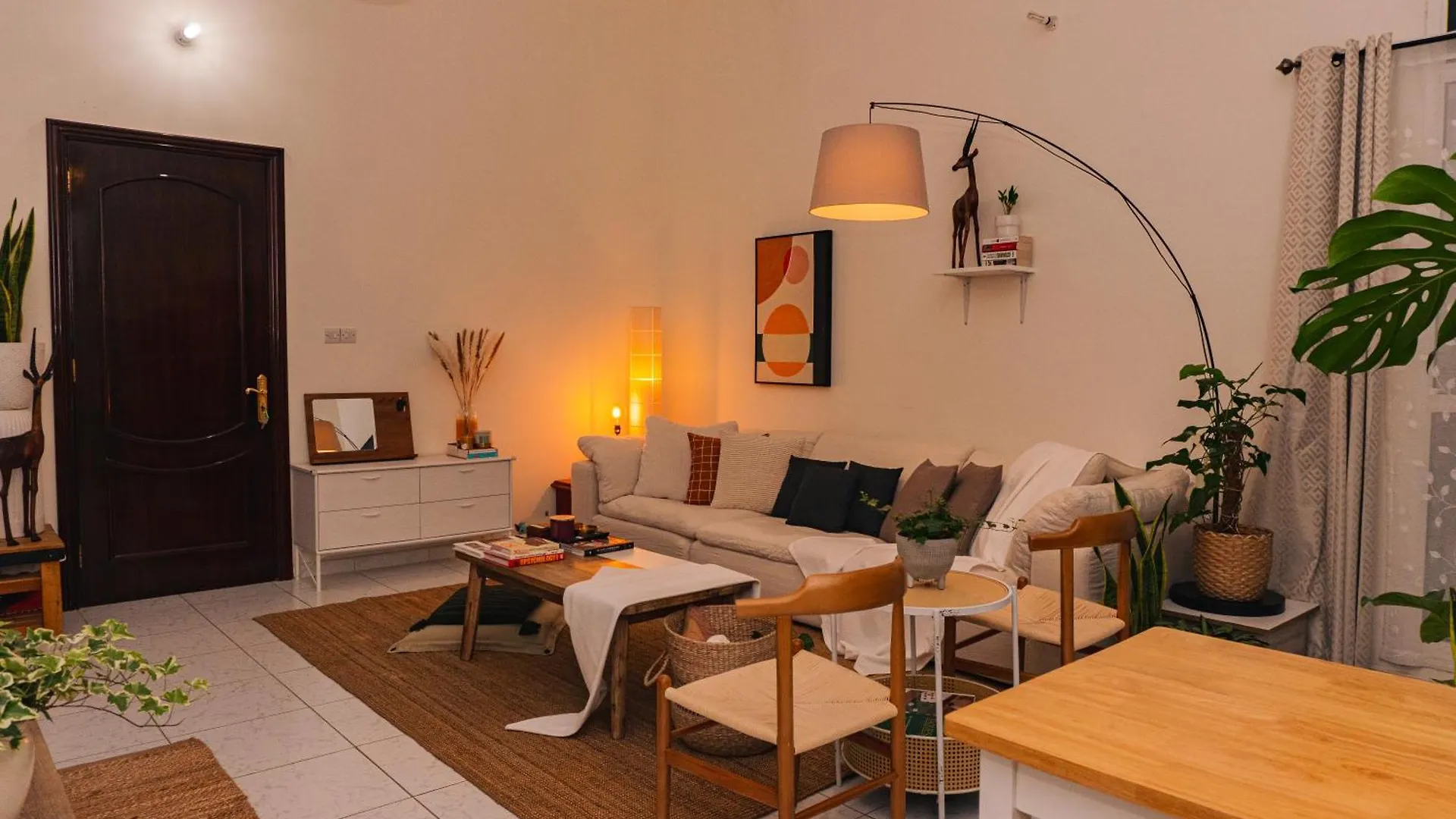 Appartement Elegant Boho Style Studio Haven Abu Dhabi Verenigde Arabische Emiraten