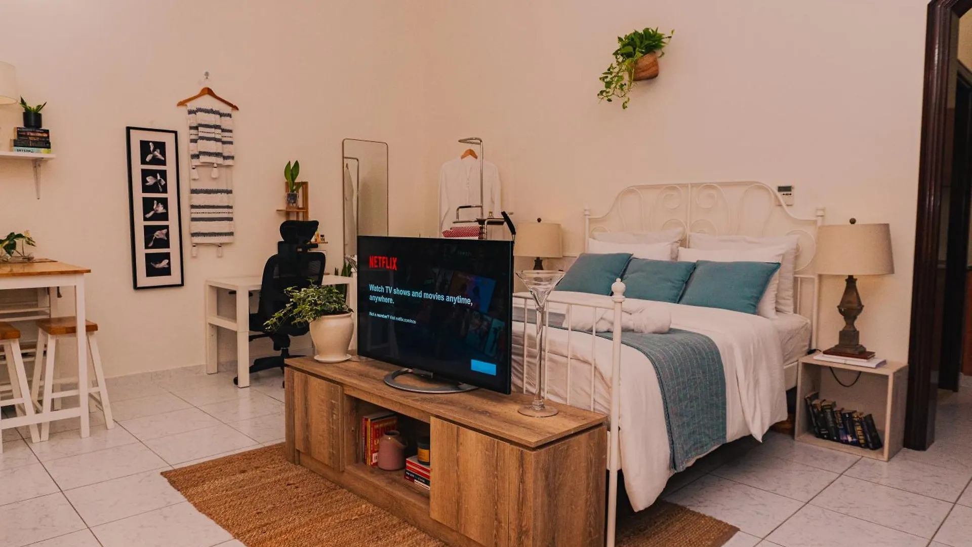 Appartement Elegant Boho Style Studio Haven Abu Dhabi